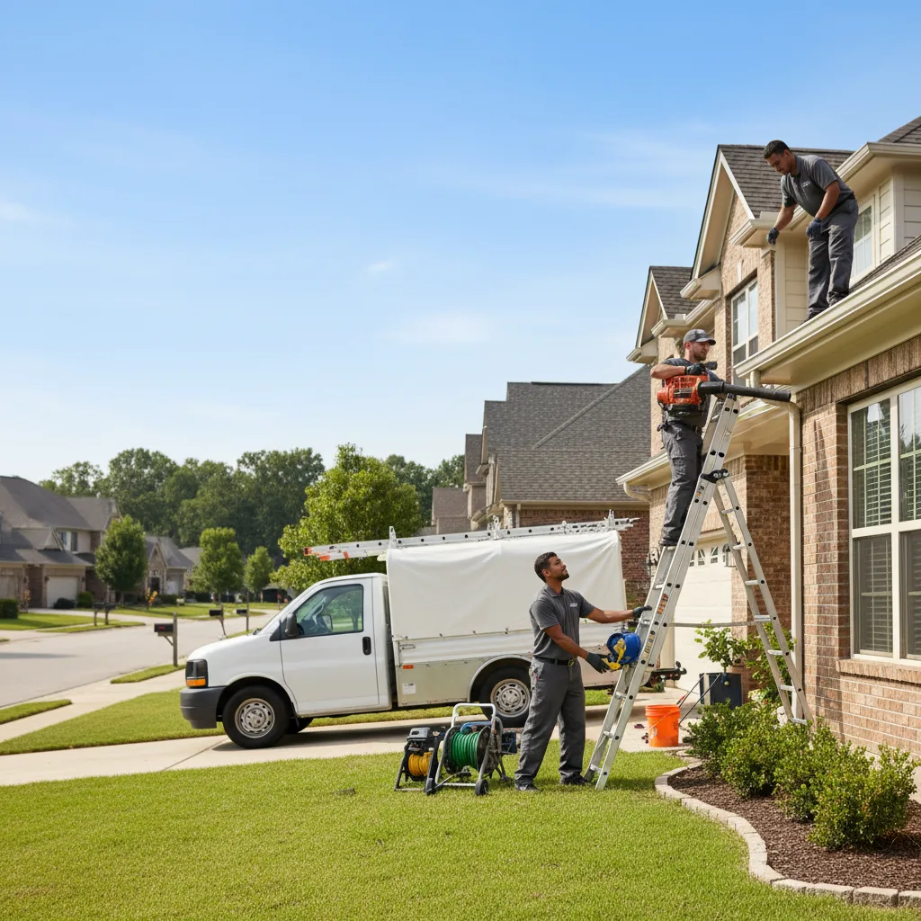 Home Gutter Service in Rudy, AR near me